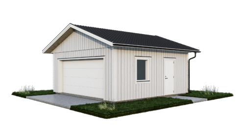Dubbelgarage Stockholm – Komplett Exteriör