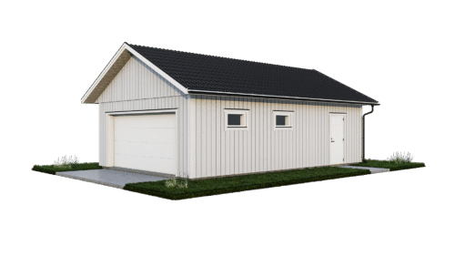 Dubbelgarage Göteborg – Komplett Exteriör