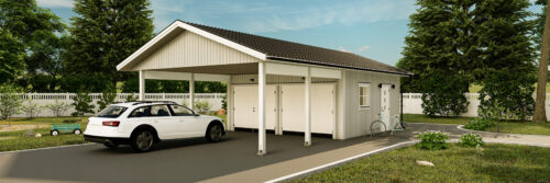 Garage med carport Göteborg