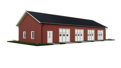 Maskinhall Göteborg – Komplett Exteriör
